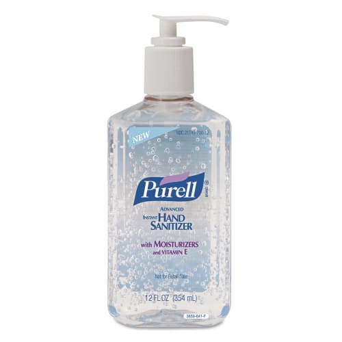 Botella de Desinfectante de Manos PURELL® Advanced, Efecto Instantáneo, 12 oz